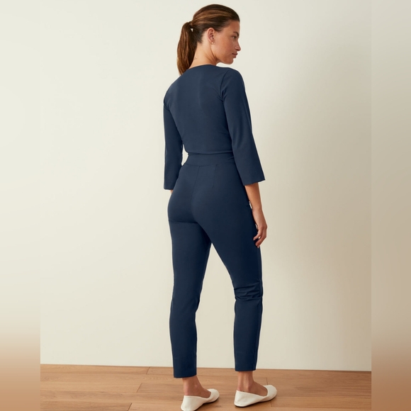 NWOT Aday Destination two-way navy jumpsuit - Picture 4 of 9